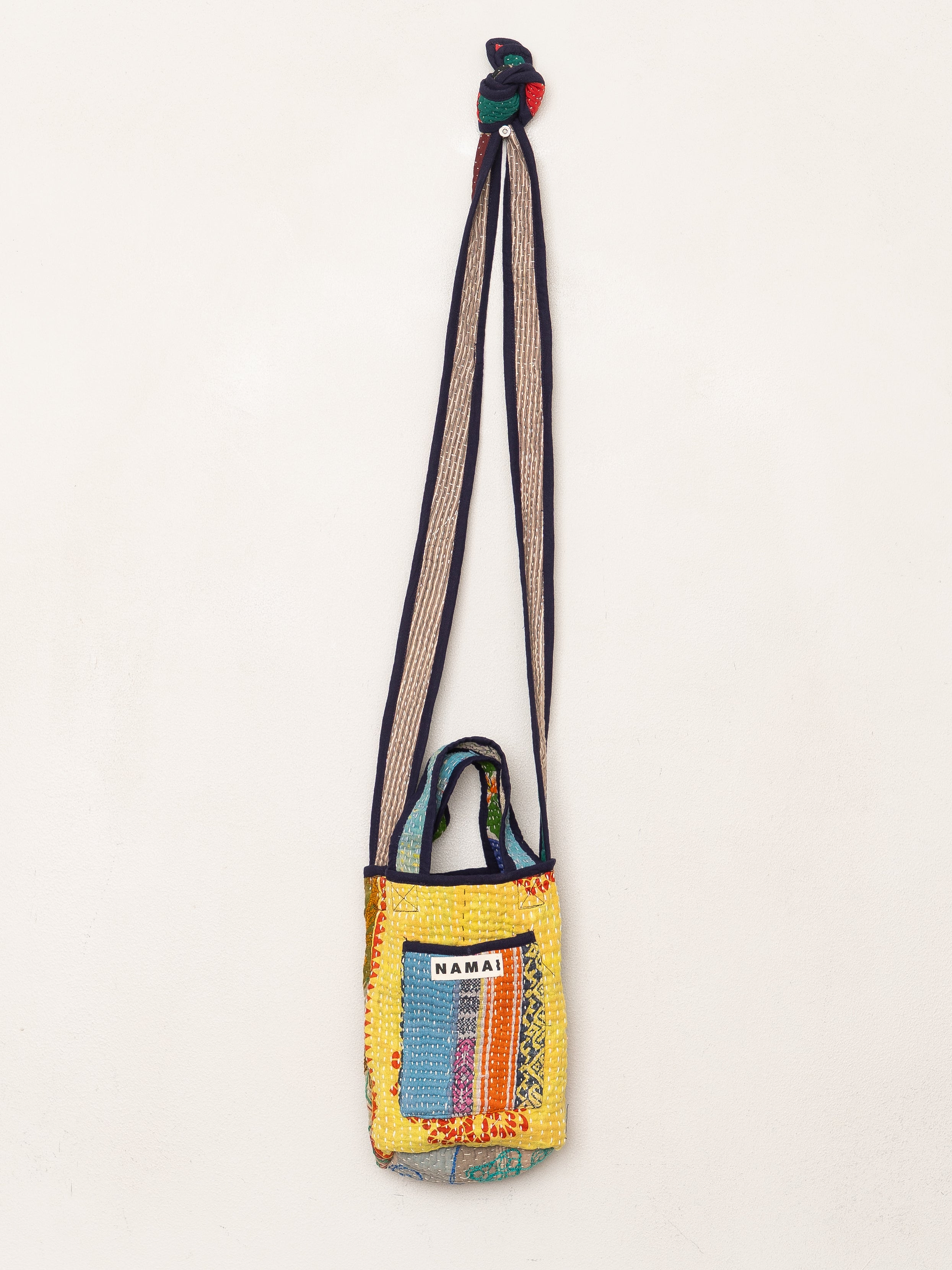 The Xoti Mini Zero-Waste Quilted Kantha Bag