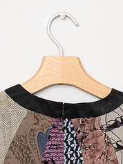 The Simmy Short Dress  - One Size - Upcycled Silk