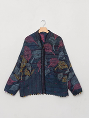 The Ladhiya Suzani Quilted Kantha Jacket