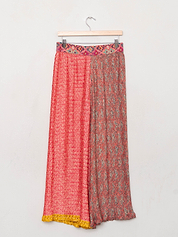 The Tanvi Upcycled Pleated Pant - Medium