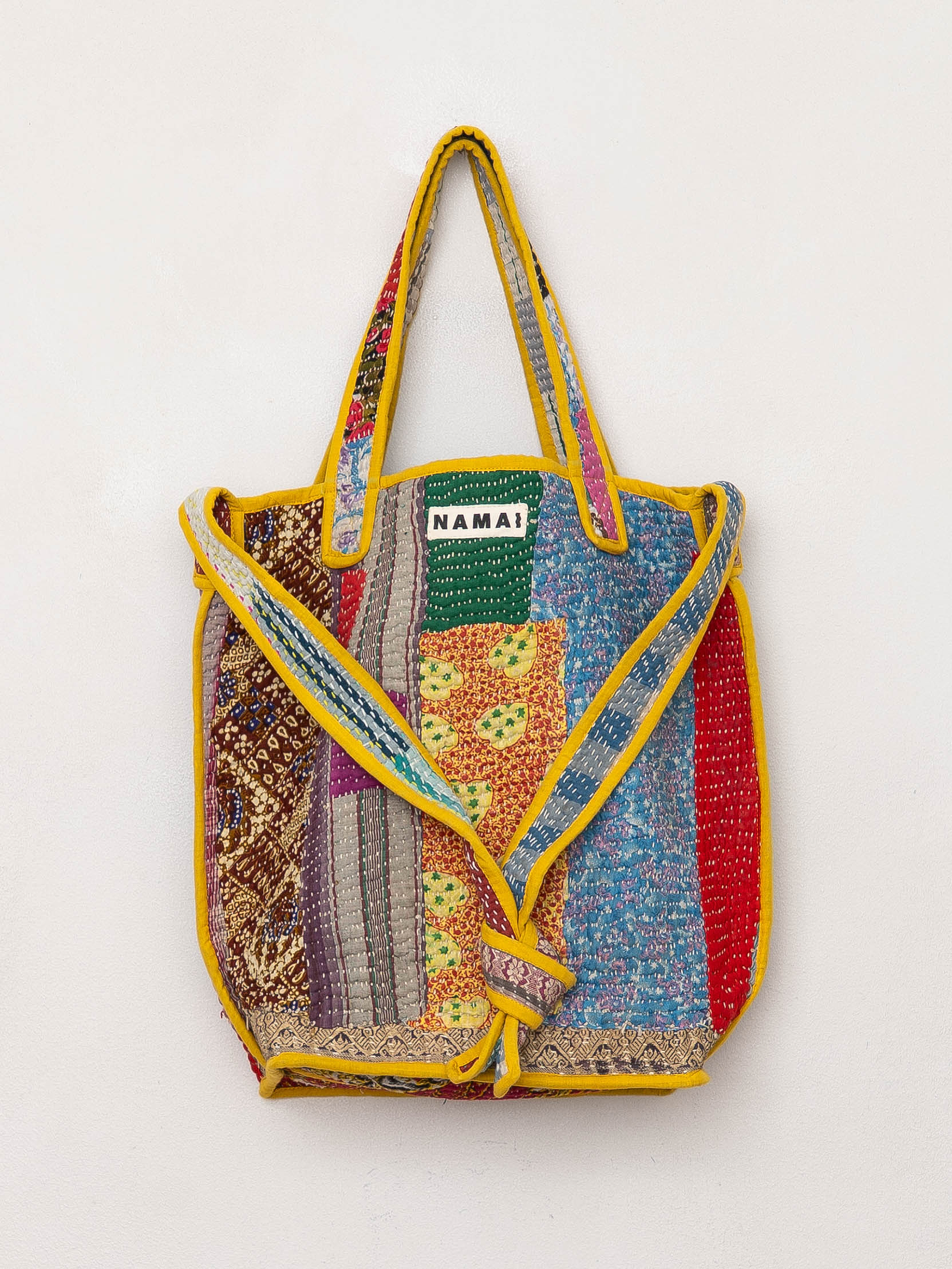 The Xoti II Zero-Waste Quilted Kantha Bag