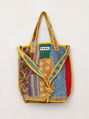 The Xoti II Zero-Waste Quilted Kantha Bag