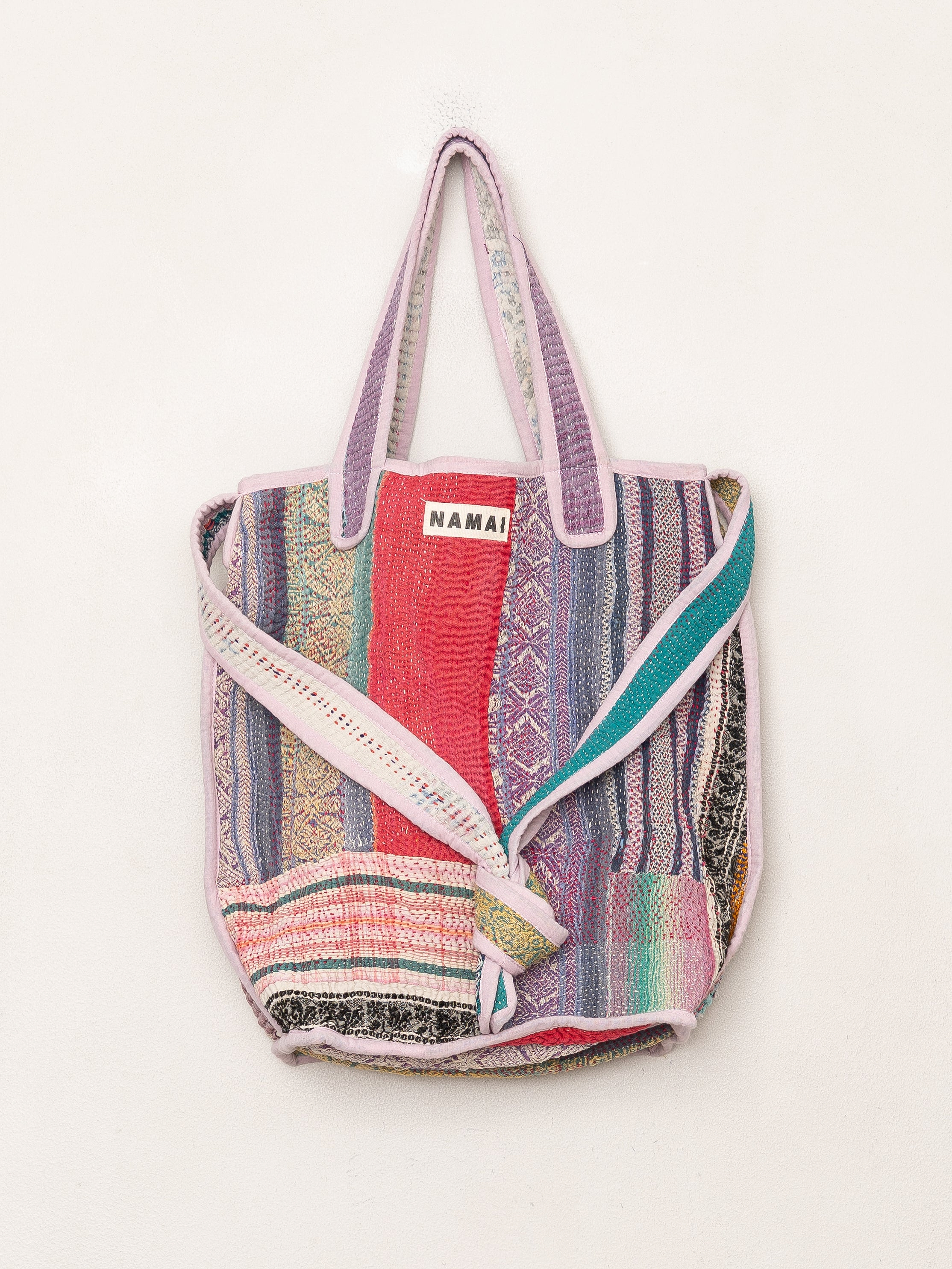 The Xoti II Zero-Waste Quilted Kantha Bag