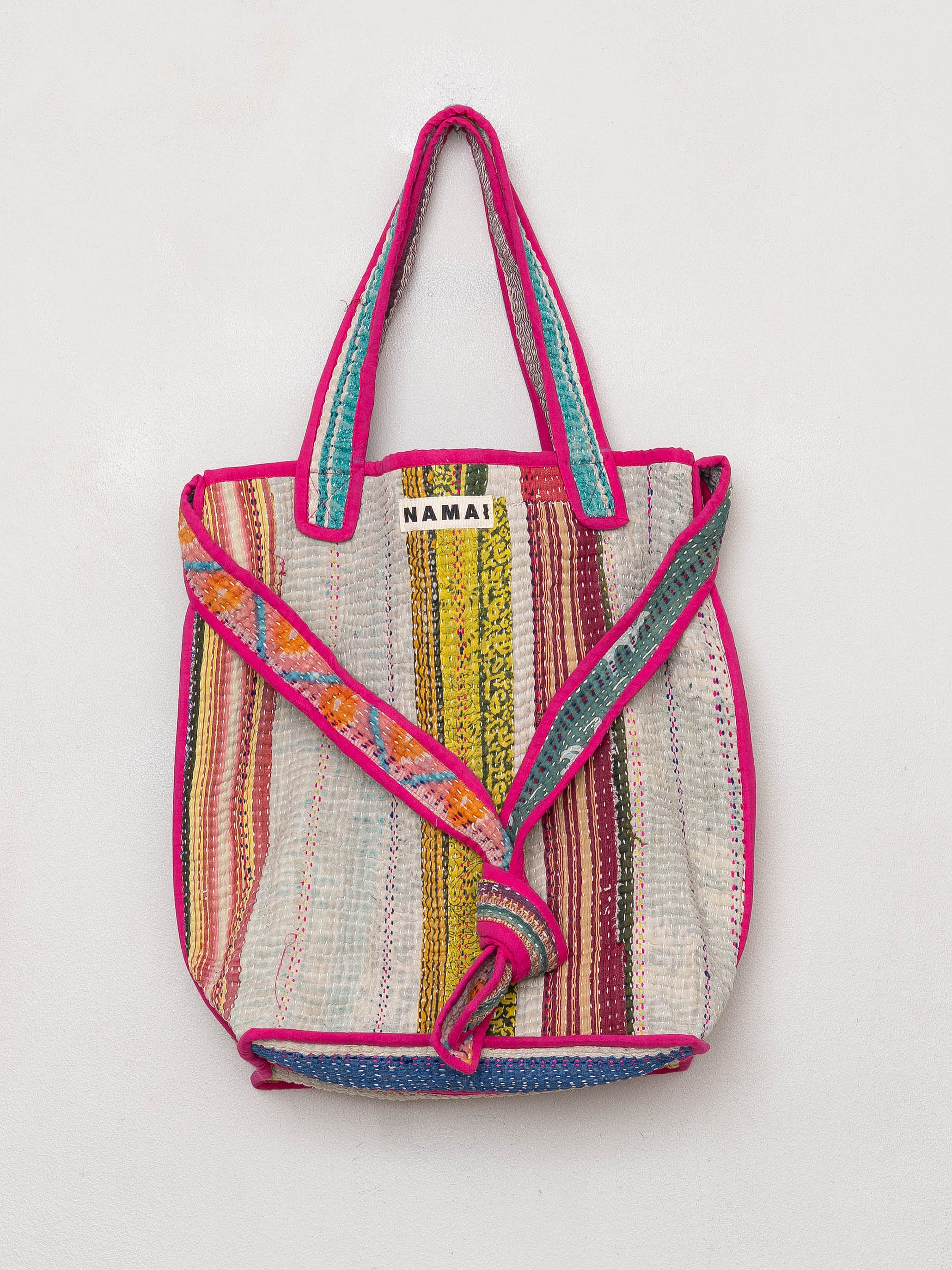 The Xoti II Zero-Waste Quilted Kantha Bag