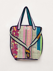 The Xoti II Zero-Waste Quilted Kantha Bag