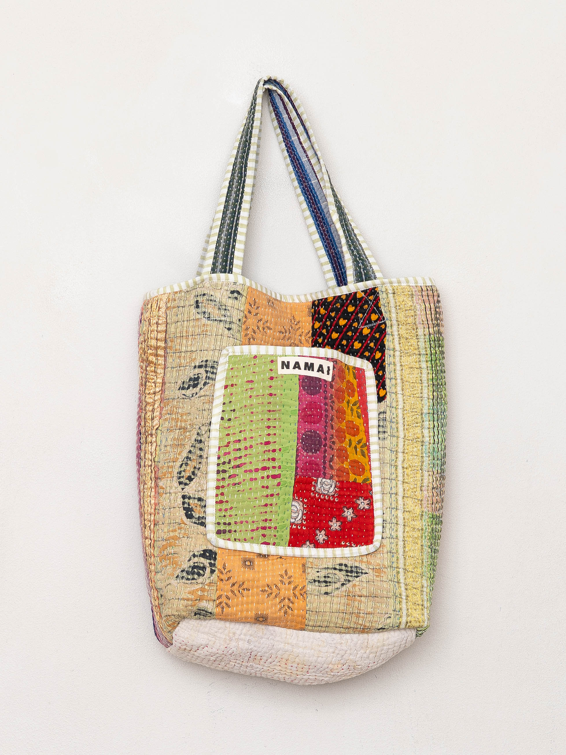 The Xoti II Zero-Waste Quilted Kantha Bag