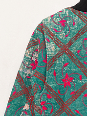 The Veda Quilted One-of-a-Kind Bomber Jacket - Small