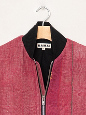 The Veda Quilted One-of-a-Kind Bomber Jacket - Small