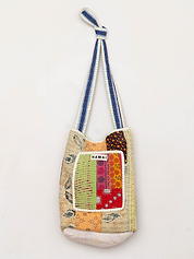 The Xoti II Zero-Waste Quilted Kantha Bag
