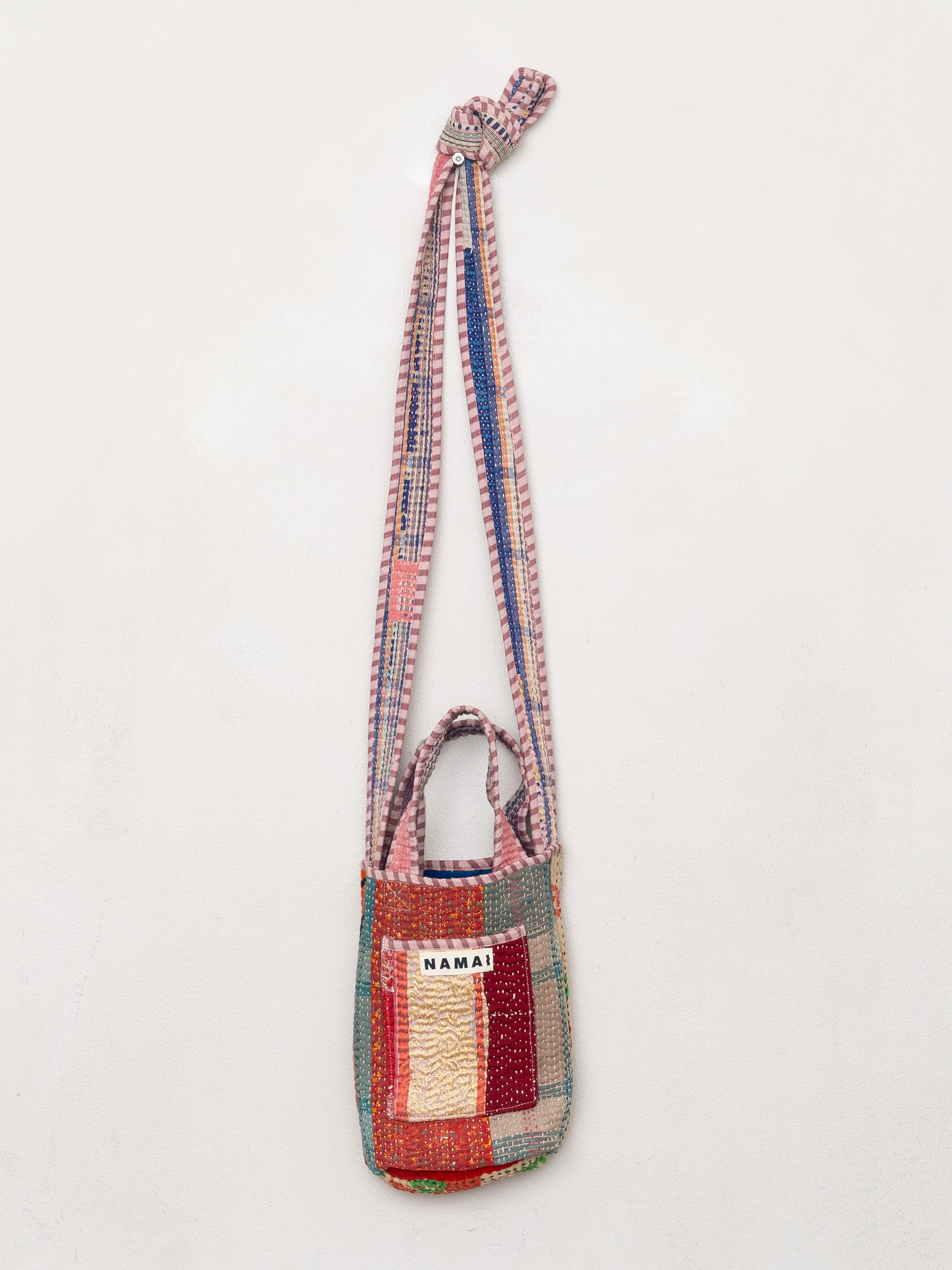 The Xoti Mini Zero-Waste Quilted Kantha Bag