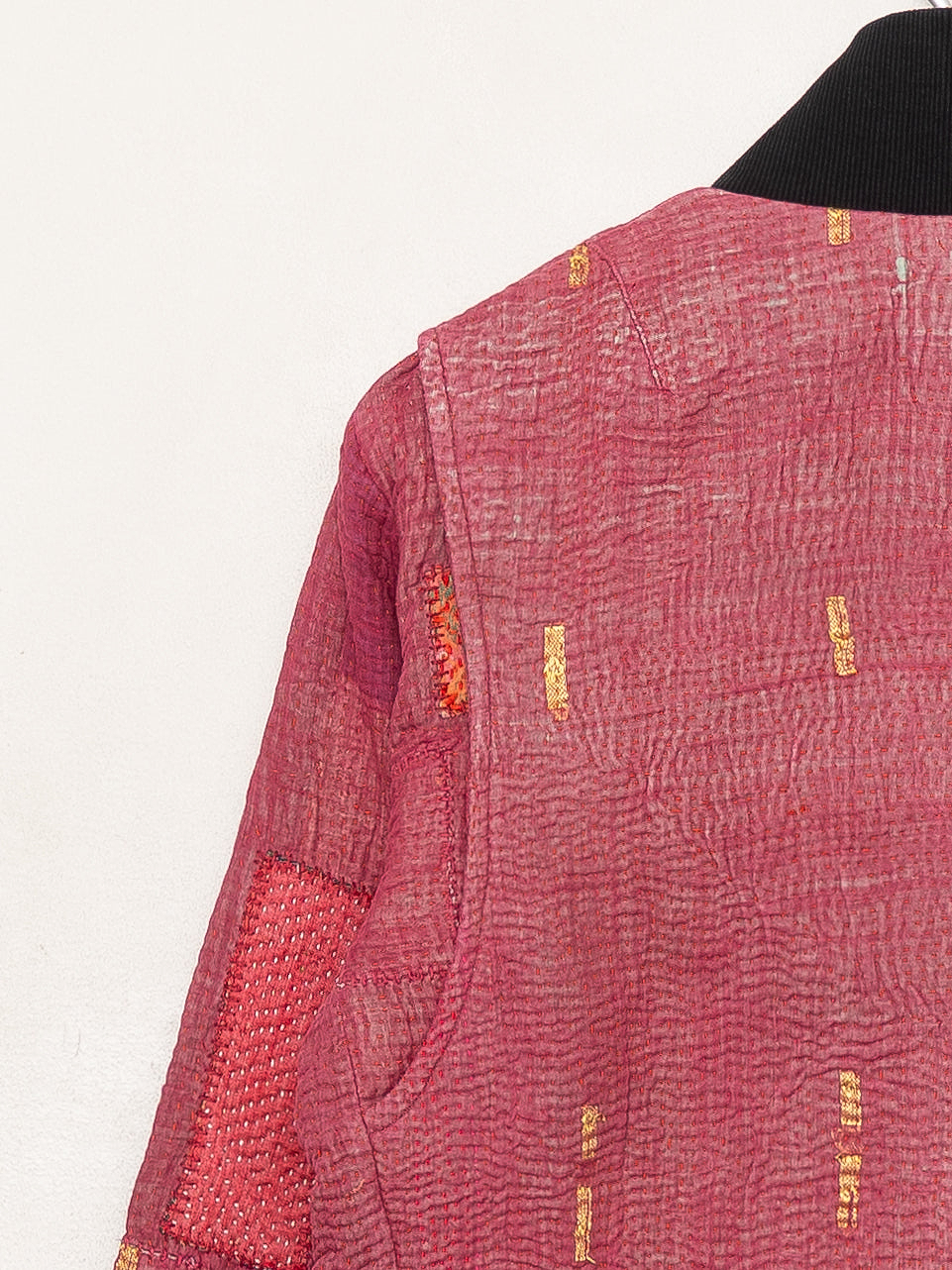 The Veda Quilted One-of-a-Kind Bomber Jacket - Small