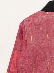 The Veda Quilted One-of-a-Kind Bomber Jacket - Small