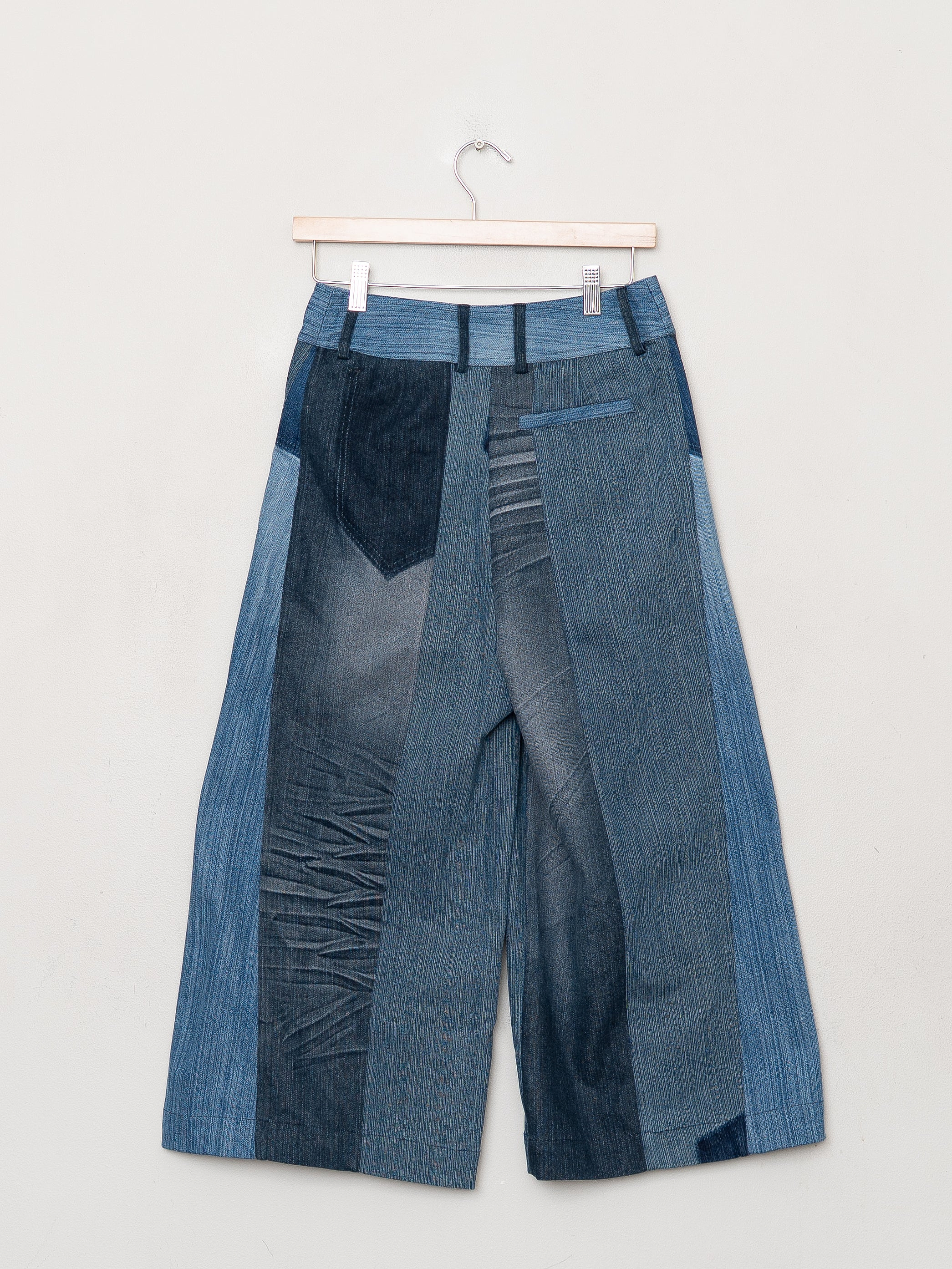 The Nadi Denim Flared Culotte Jeans - Small