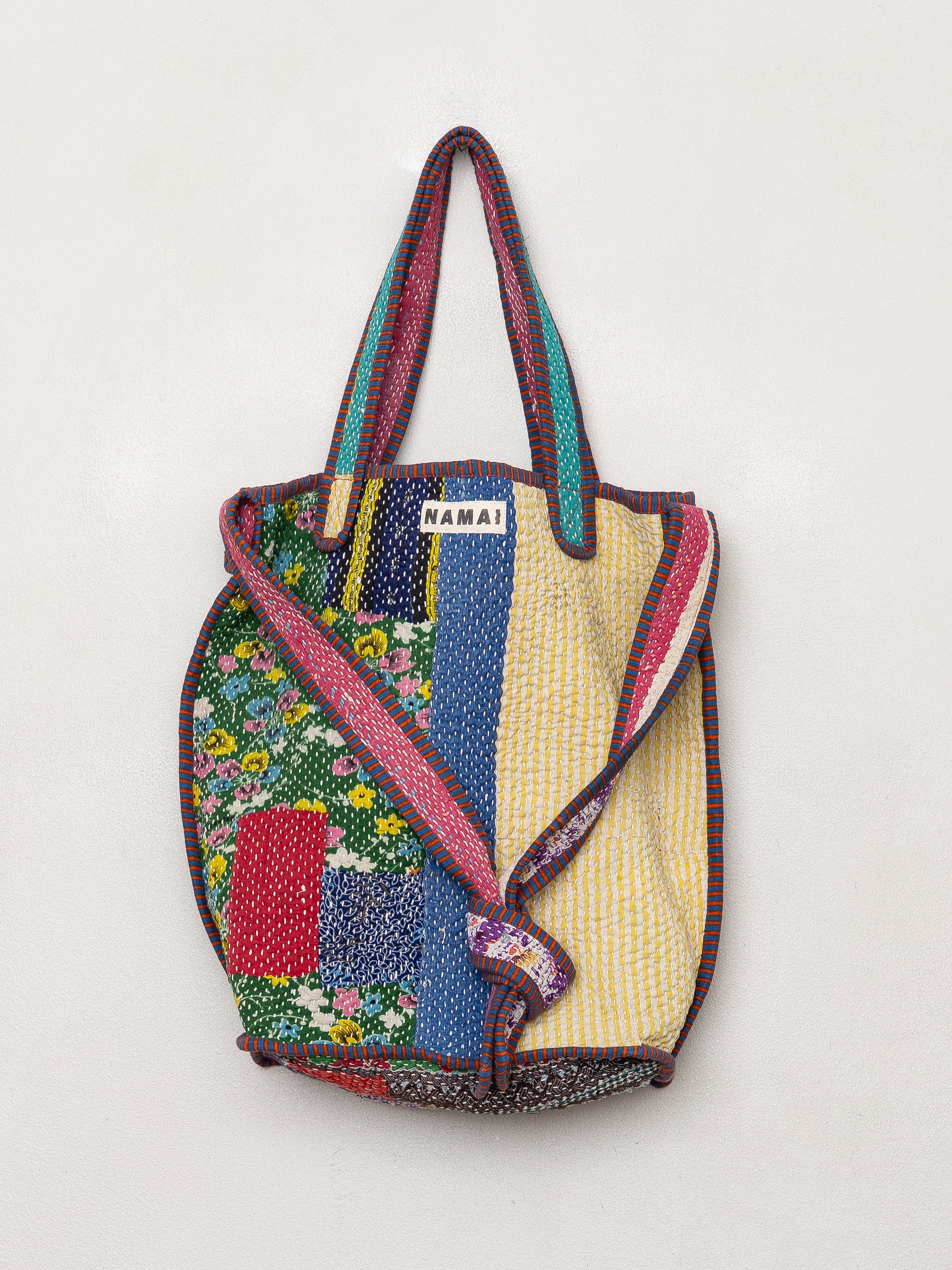 The Xoti II Zero-Waste Quilted Kantha Bag