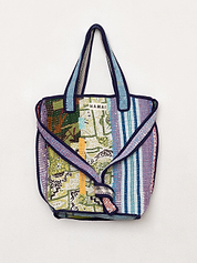 The Xoti II Zero-Waste Quilted Kantha Bag