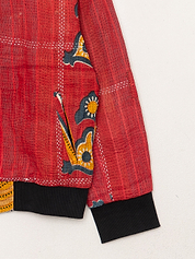 The Veda Quilted One-of-a-Kind Bomber Jacket - Small