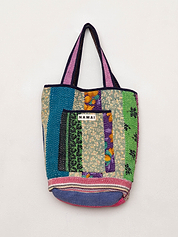The Xoti II Zero-Waste Quilted Kantha Bag