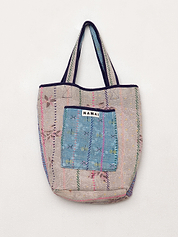 The Xoti II Zero-Waste Quilted Kantha Bag