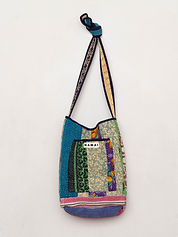 The Xoti II Zero-Waste Quilted Kantha Bag