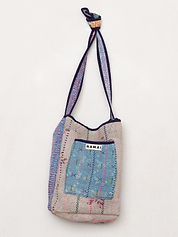 The Xoti II Zero-Waste Quilted Kantha Bag