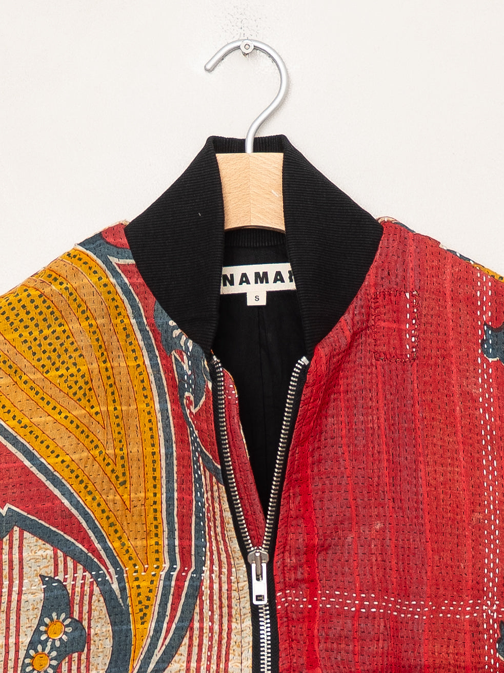 The Veda Quilted One-of-a-Kind Bomber Jacket - Small