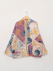 The Ladhiya Suzani Quilted Kantha Jacket
