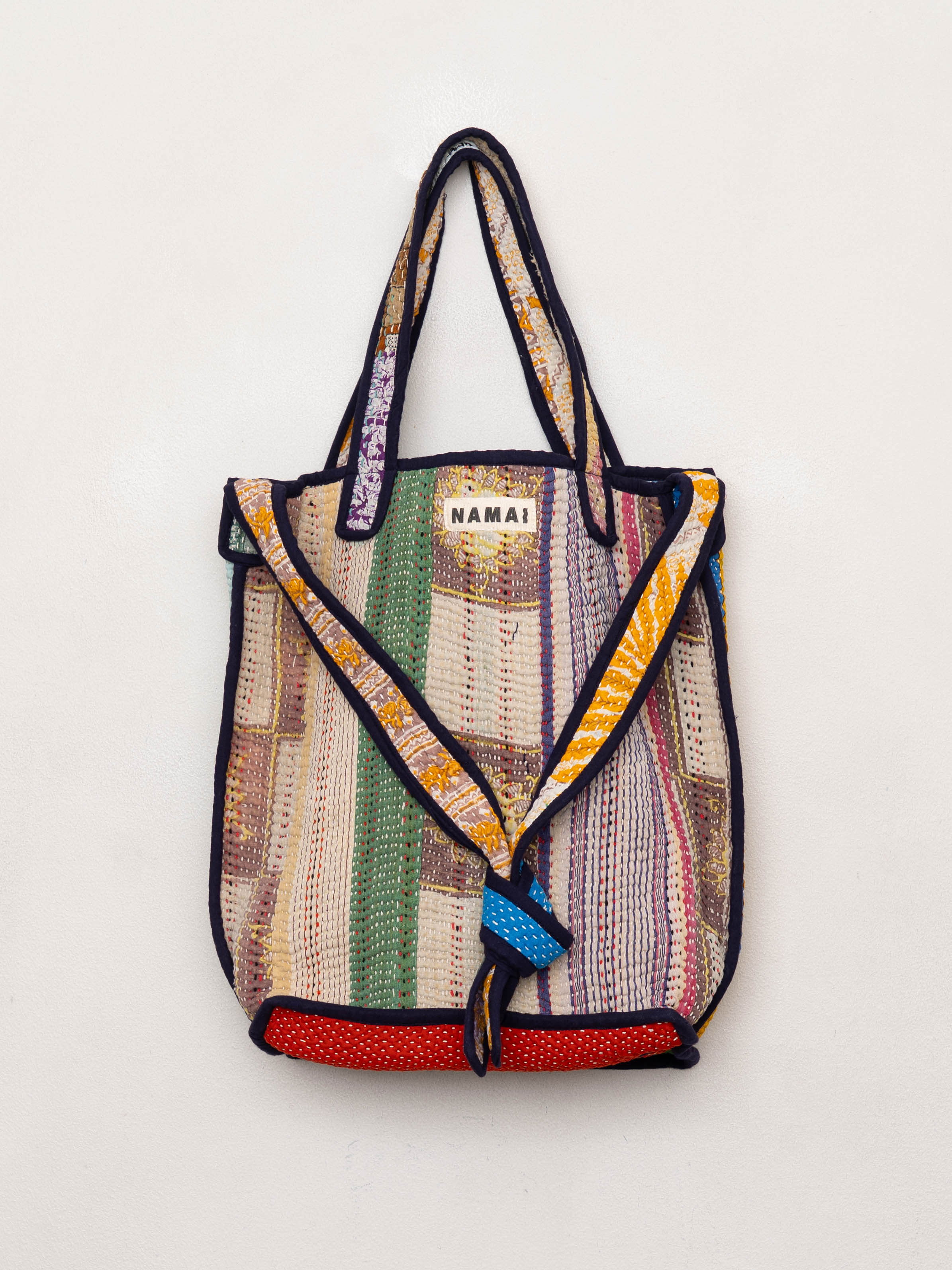 The Xoti II Zero-Waste Quilted Kantha Bag