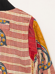 The Veda Quilted One-of-a-Kind Bomber Jacket - Small