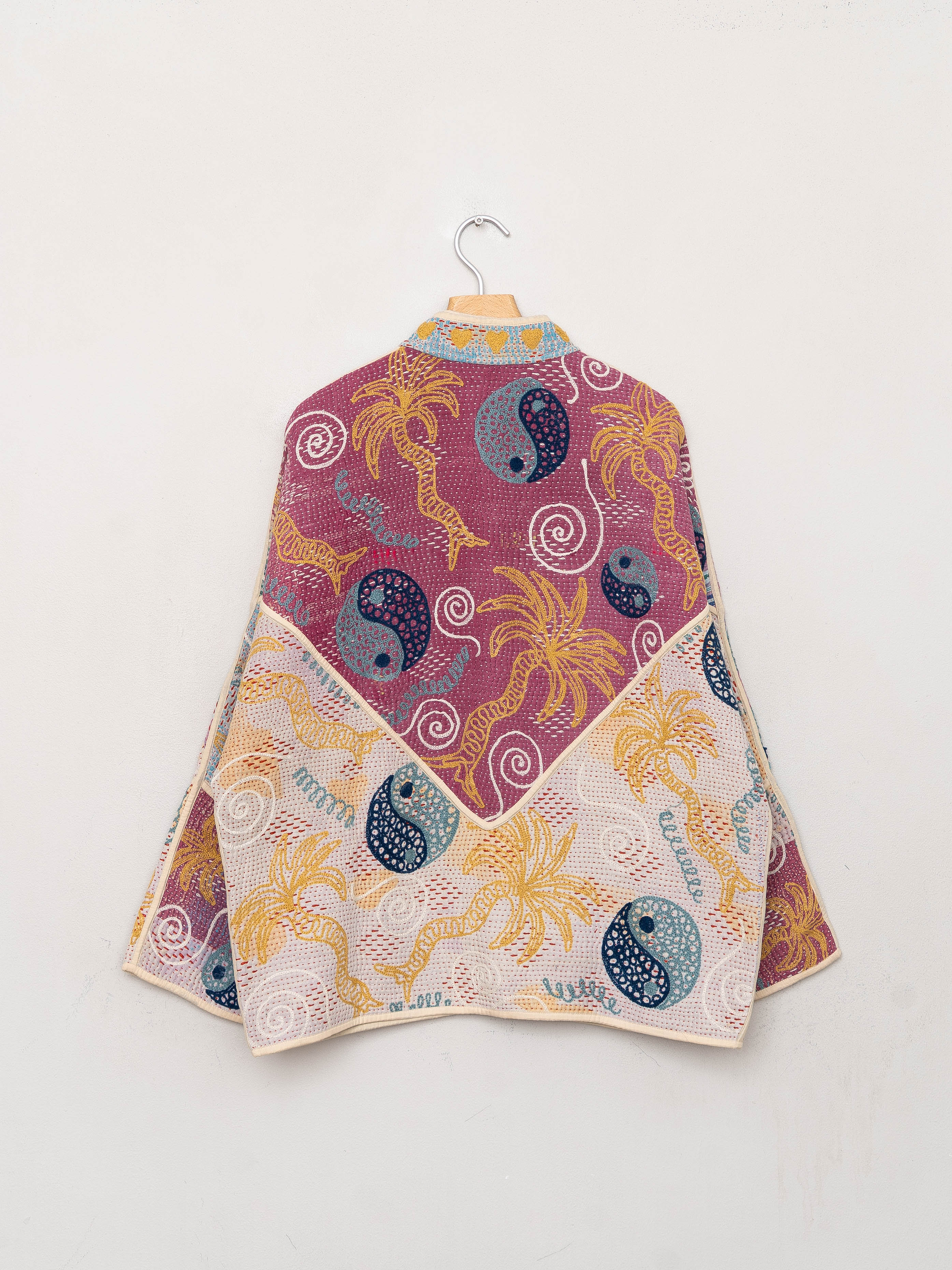 The Ladhiya Suzani Quilted Kantha Jacket