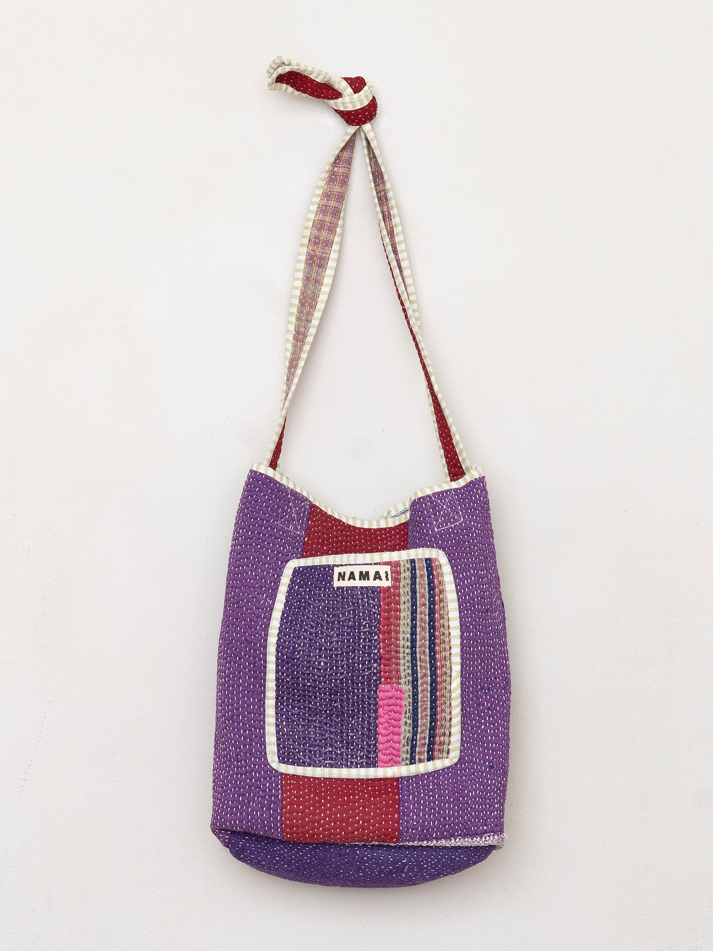 The Xoti II Zero-Waste Quilted Kantha Bag