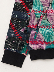 The Veda Quilted One-of-a-Kind Bomber Jacket - Medium