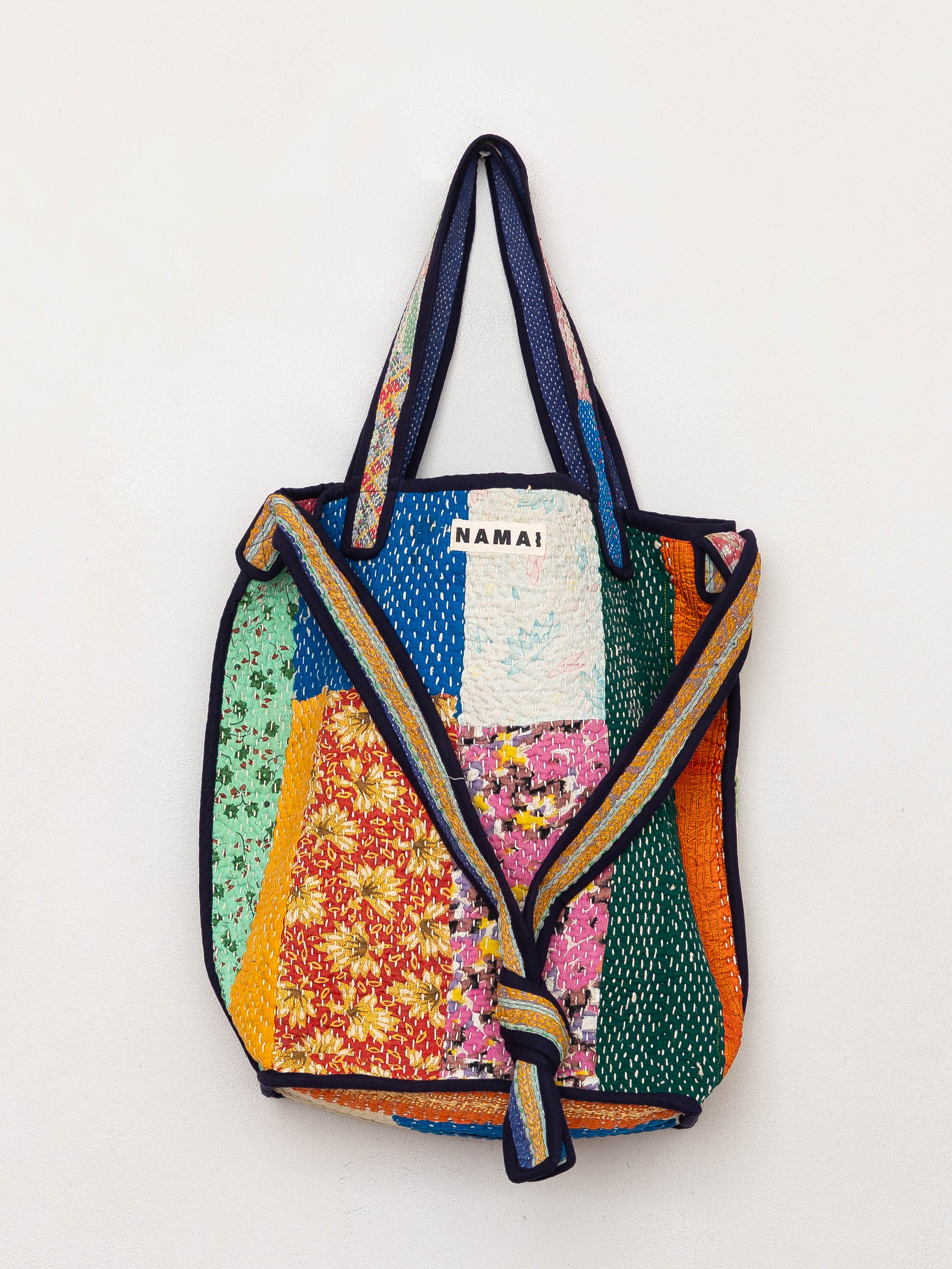 The Xoti II Zero-Waste Quilted Kantha Bag