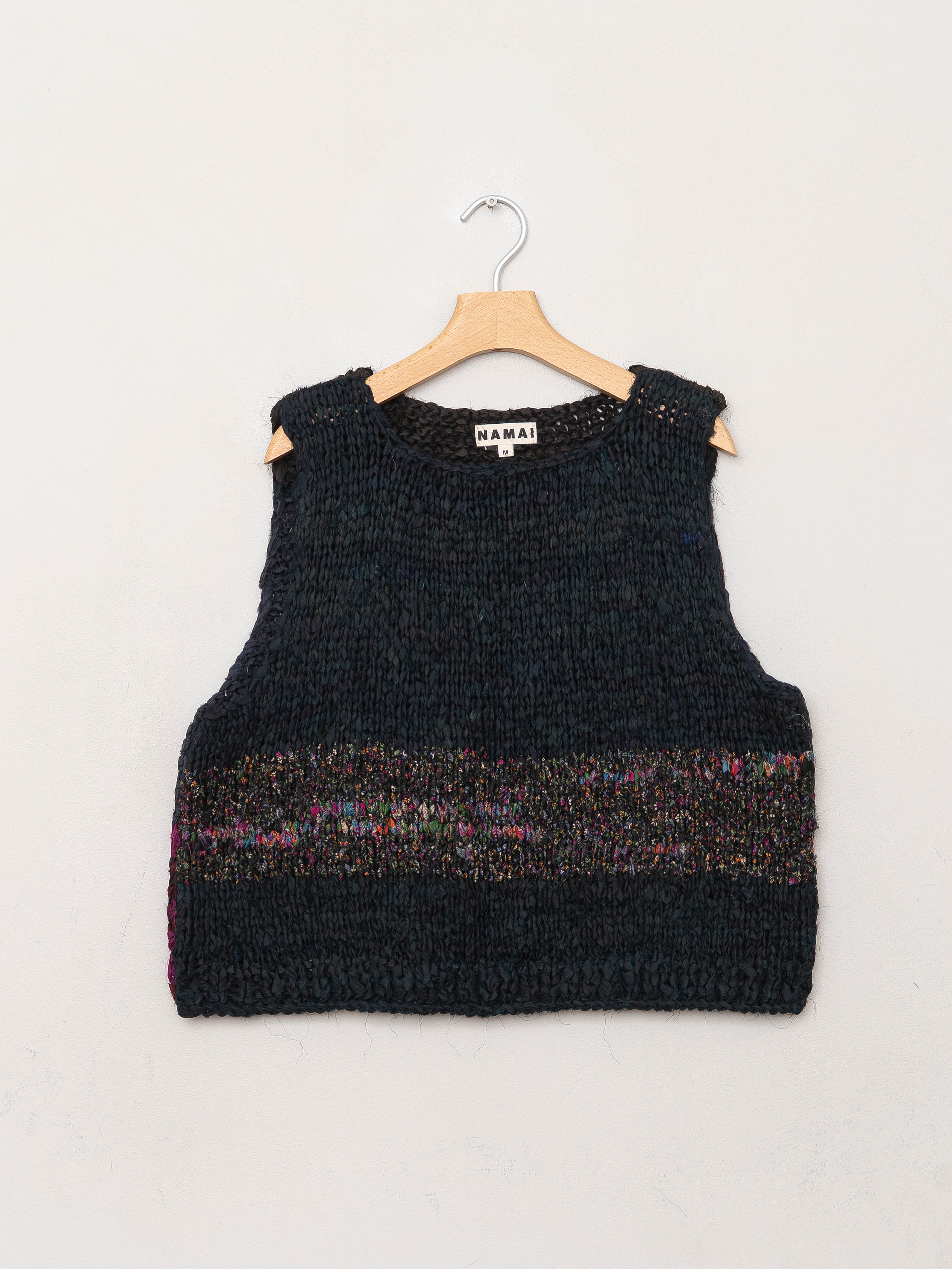 The Vishnu Knitted Vest - Medium - Recycled Silk