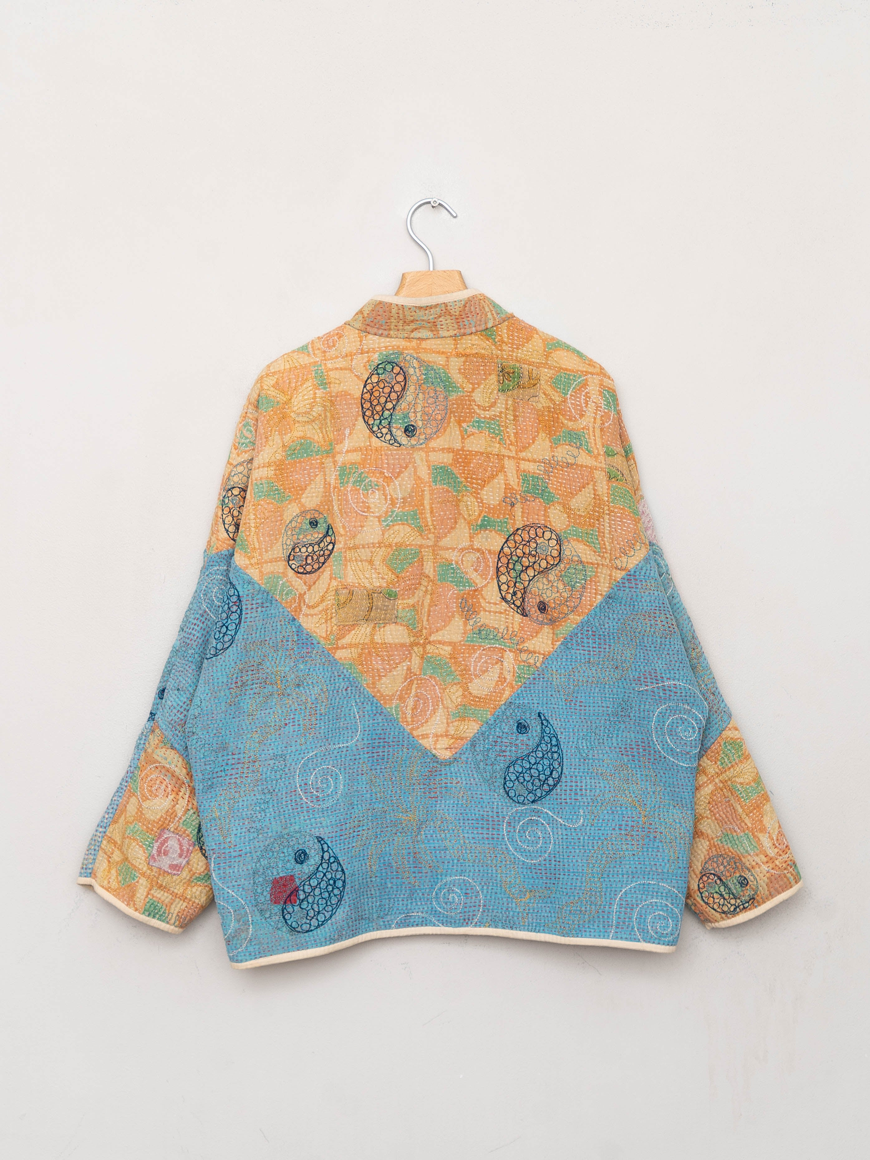 The Ladhiya Suzani Quilted Kantha Jacket