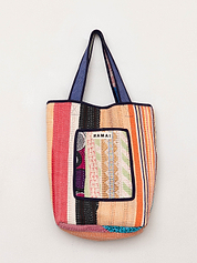 The Xoti II Zero-Waste Quilted Kantha Bag