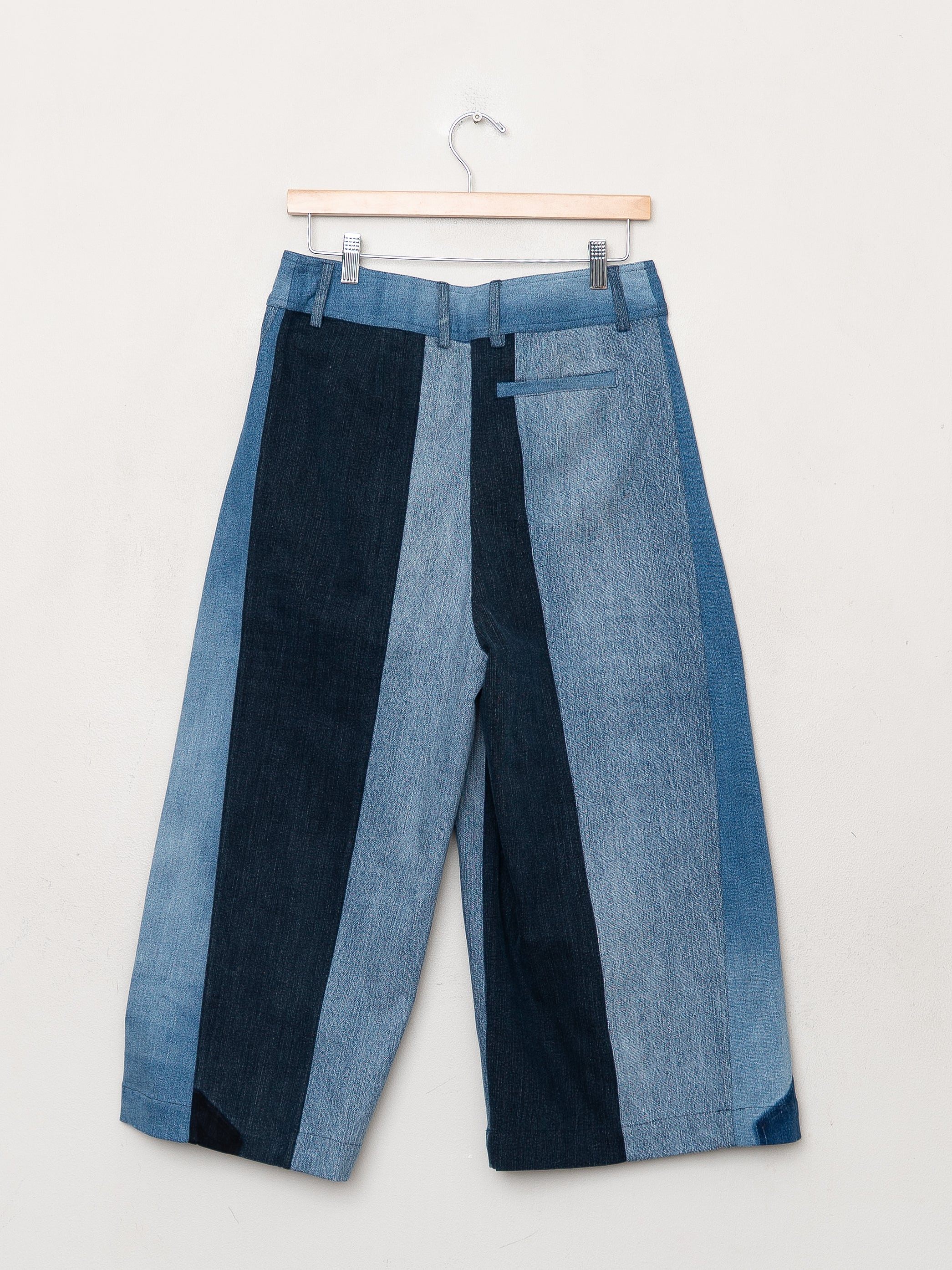 The Nadi Denim Flared Culotte Jeans - Medium