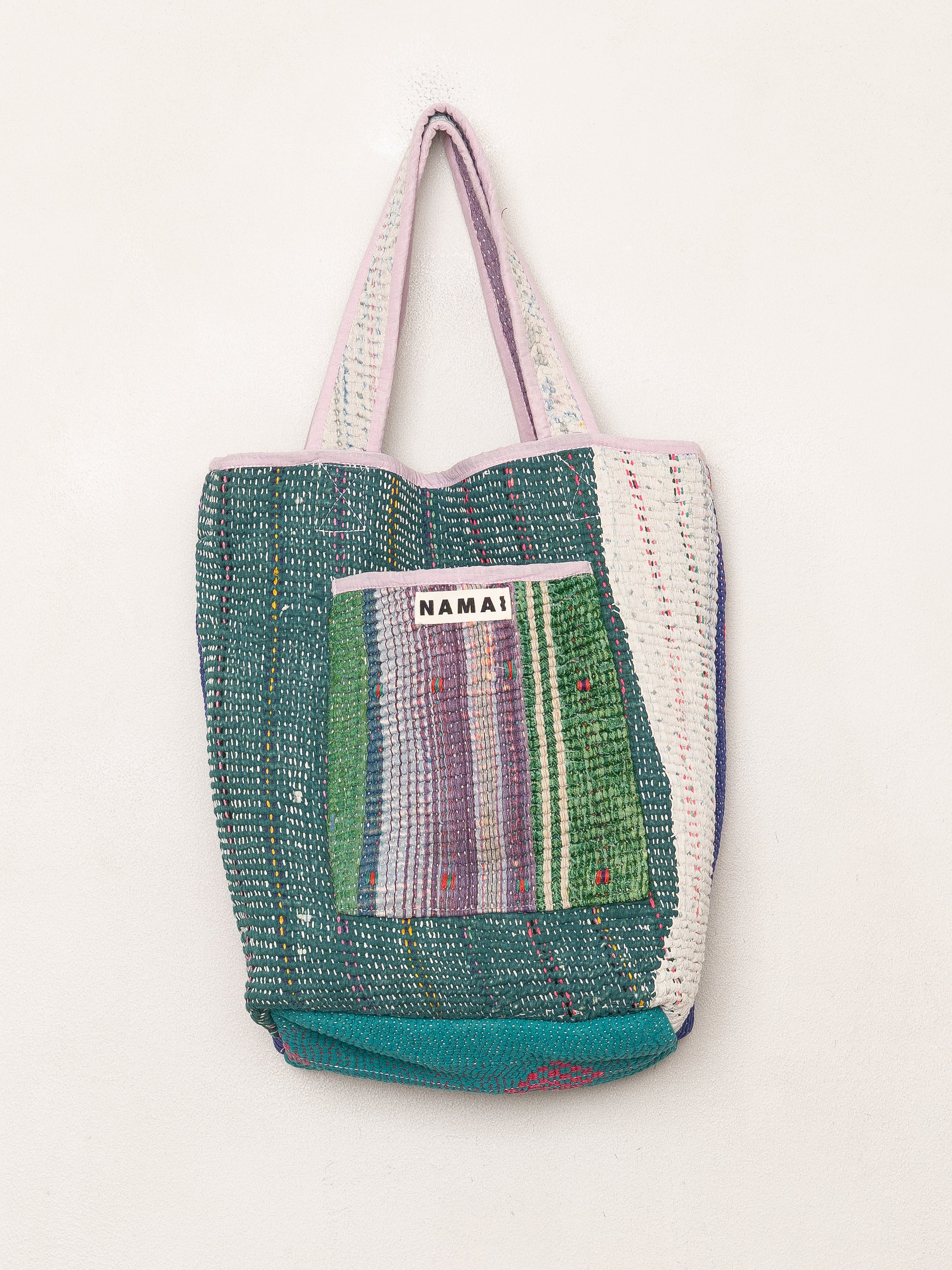 The Xoti II Zero-Waste Quilted Kantha Bag