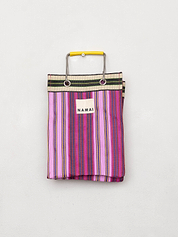The Goa Mini Market Recycled Nylon Tote Bag - Tulip Bud