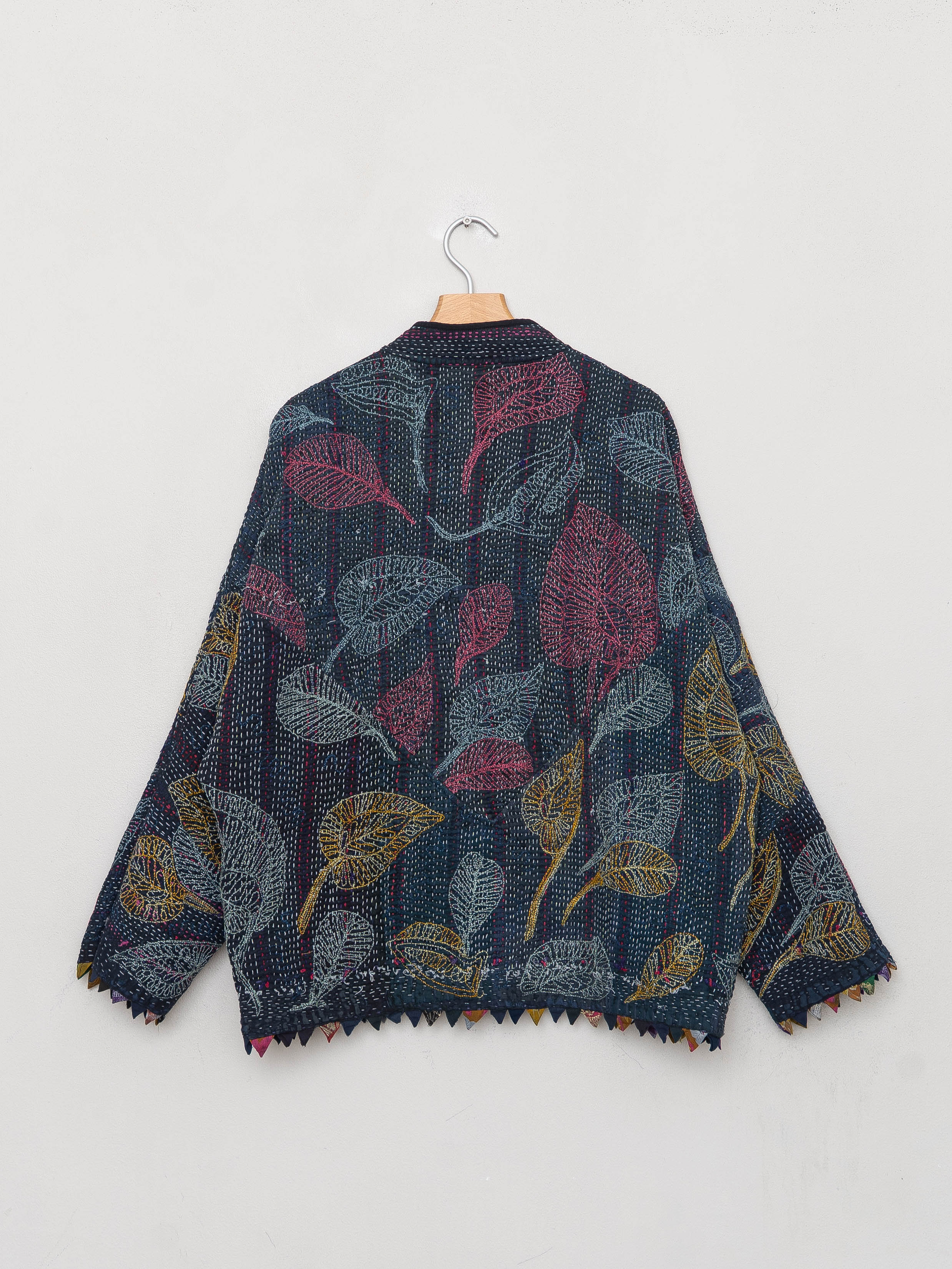 The Ladhiya Suzani Quilted Kantha Jacket