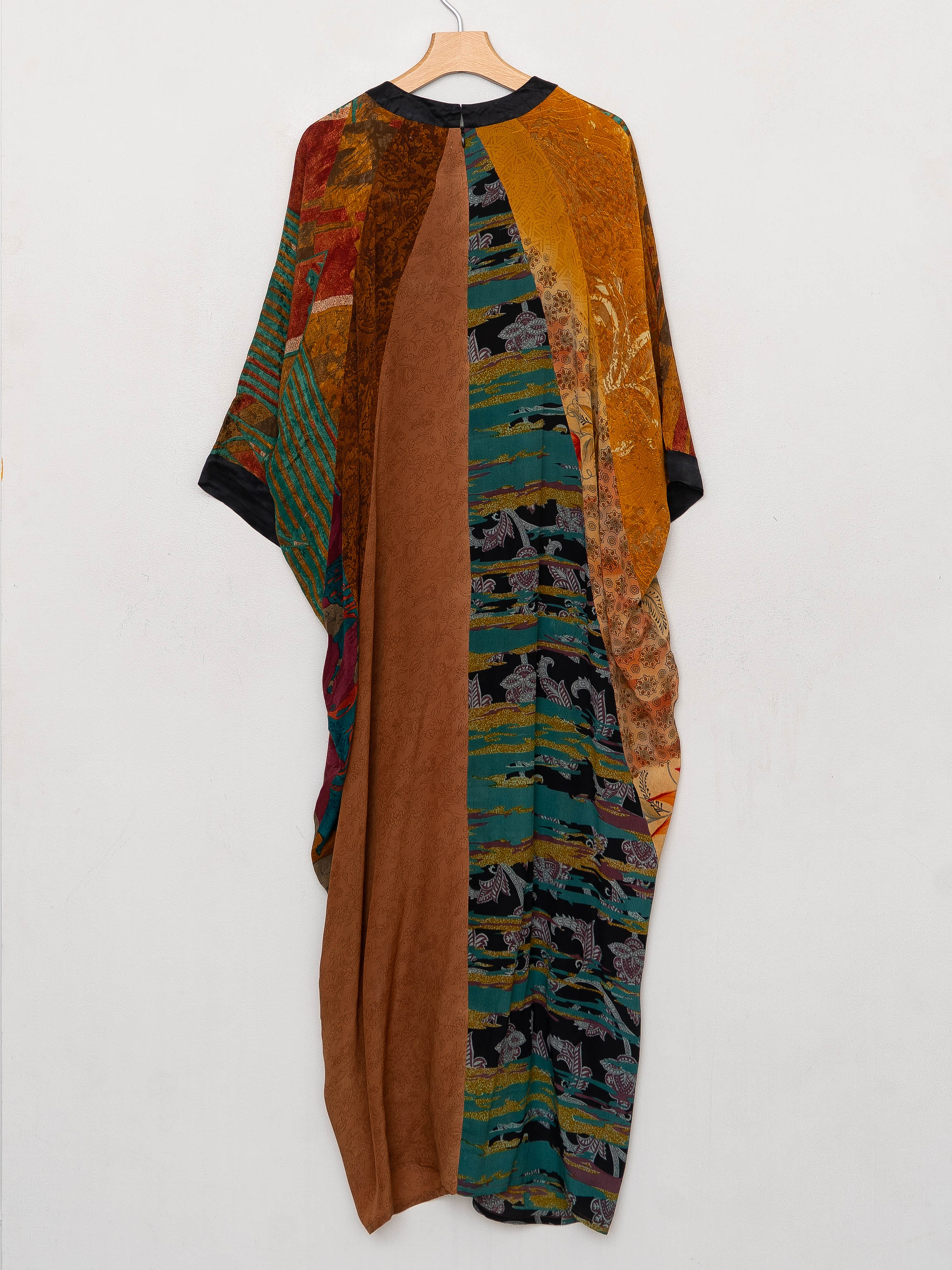 The Simmy Long Dress  - One Size - Upcycled Silk