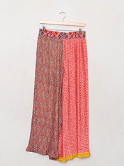 The Tanvi Upcycled Pleated Pant - Medium
