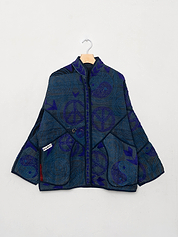 The Ladhiya Quilted Suzani Kantha Jacket