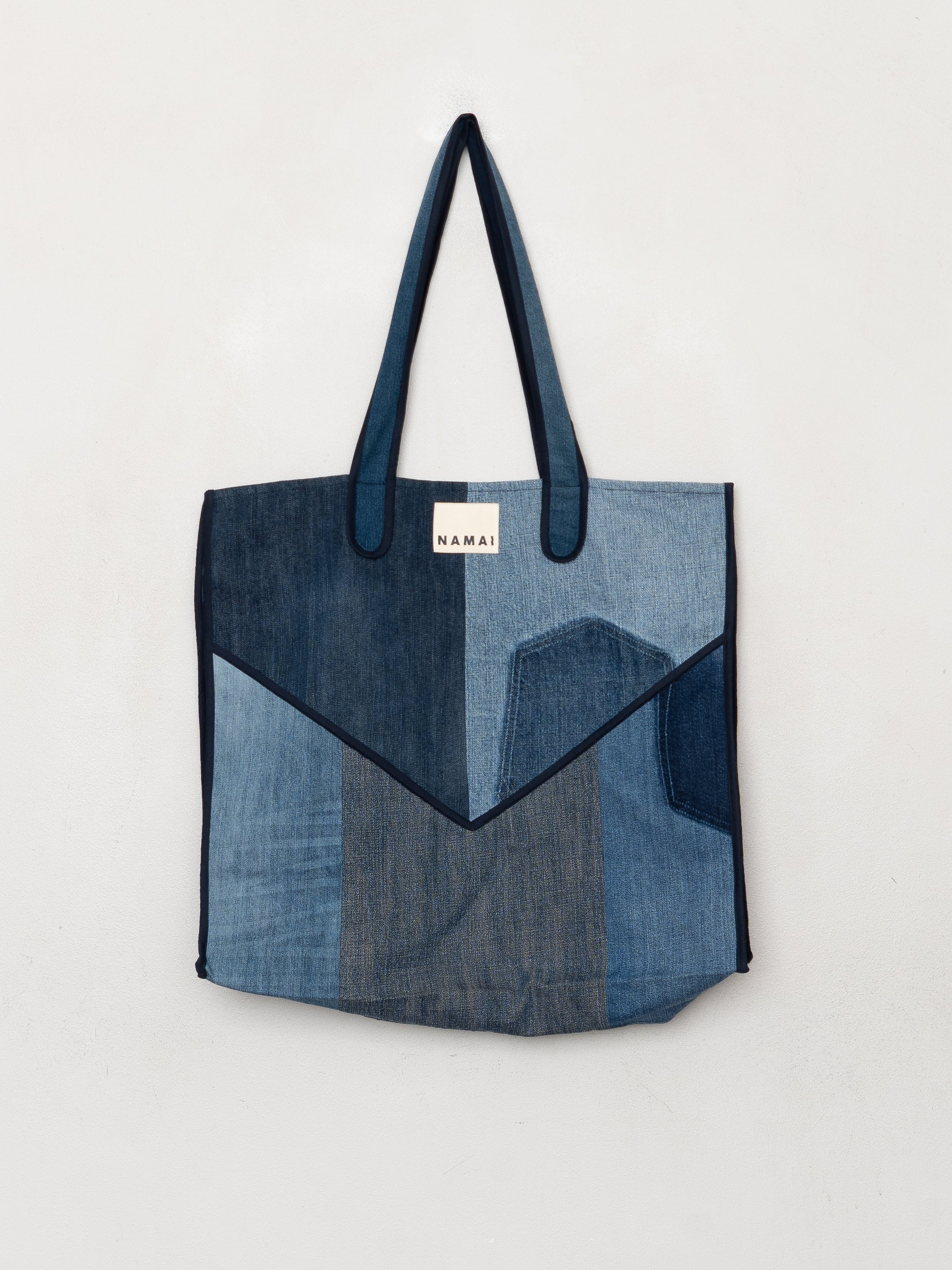 The Pasha Carryall Denim Tote Bag