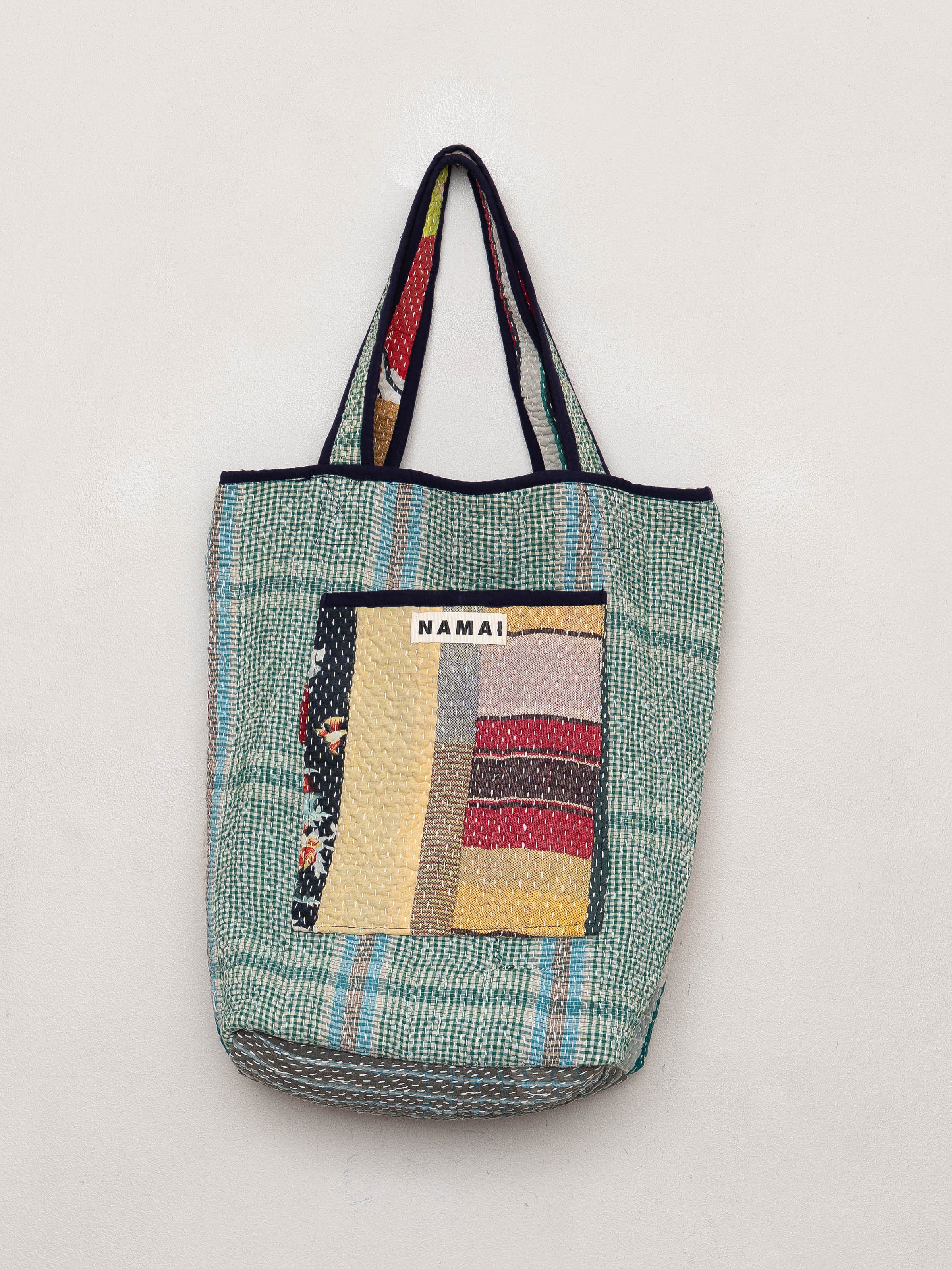 The Xoti II Zero-Waste Quilted Kantha Bag