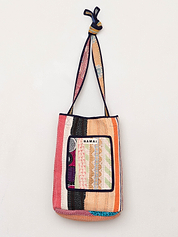 The Xoti II Zero-Waste Quilted Kantha Bag