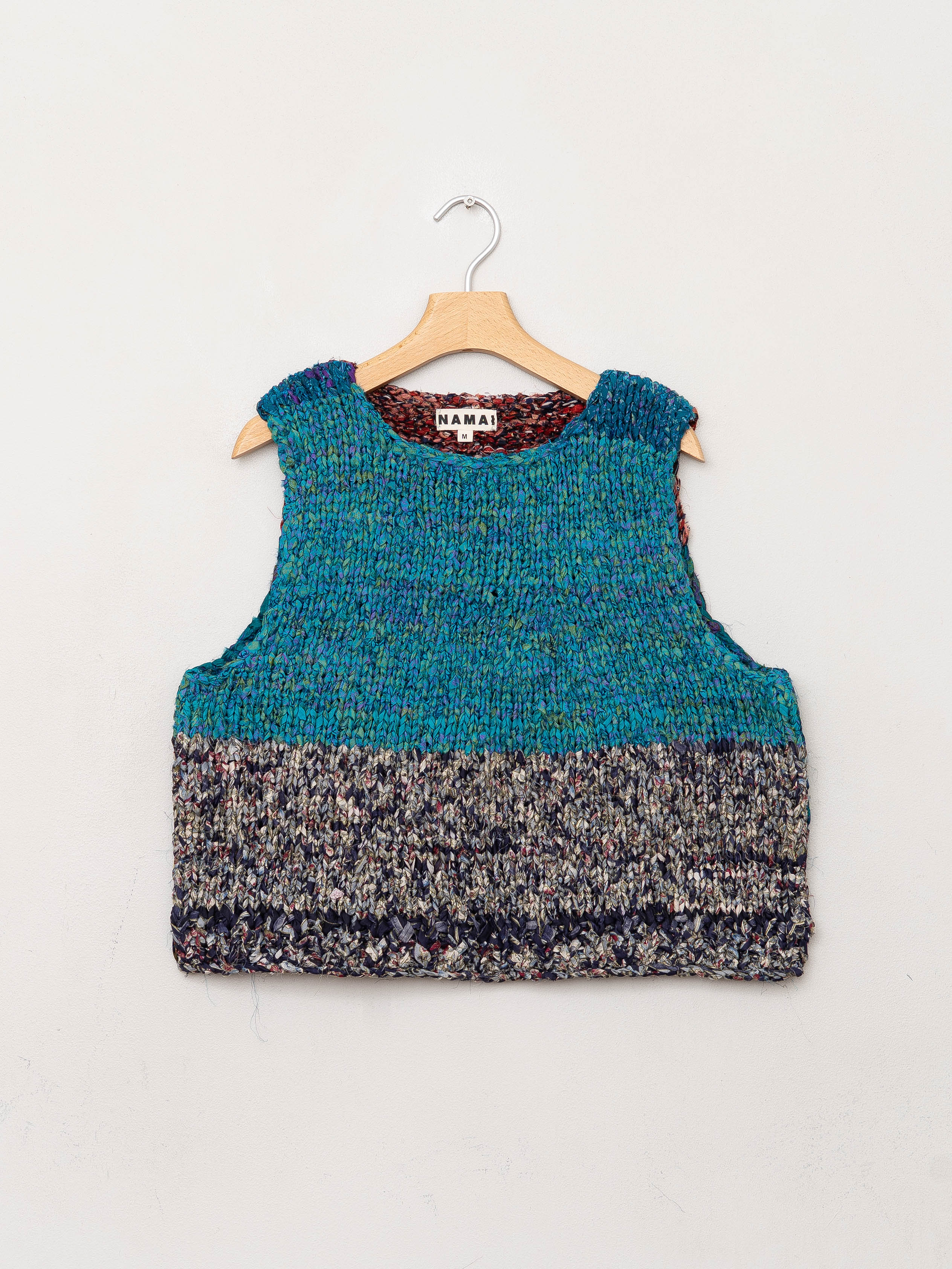 The Vishnu Knitted Vest - Medium - Recycled Silk