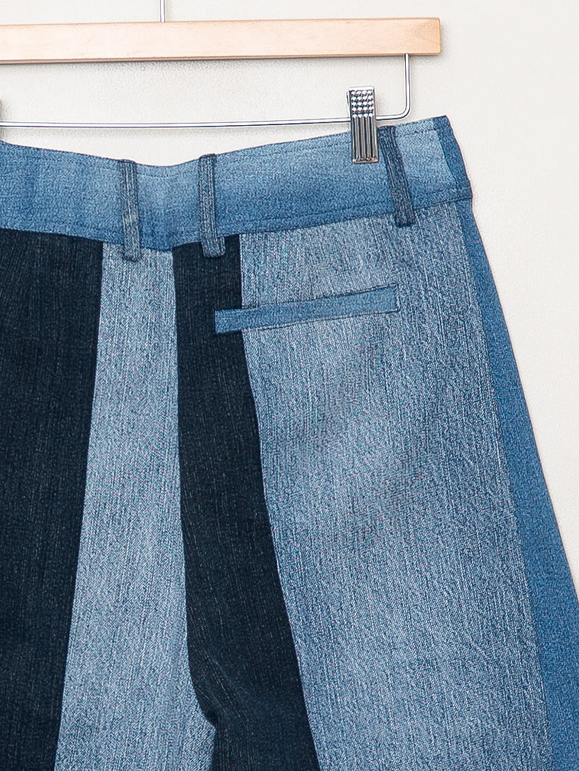 The Nadi Denim Flared Culotte Jeans - Medium