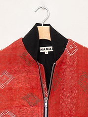 The Veda Quilted One-of-a-Kind Bomber Jacket - Small