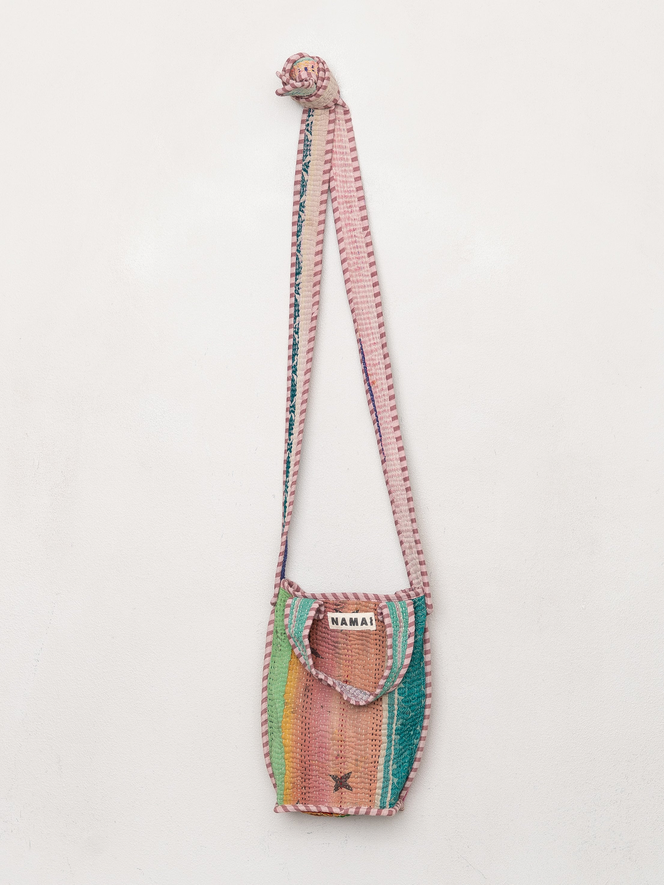 The Xoti Mini Zero-Waste Quilted Kantha Bag