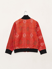 The Veda Quilted One-of-a-Kind Bomber Jacket - Small